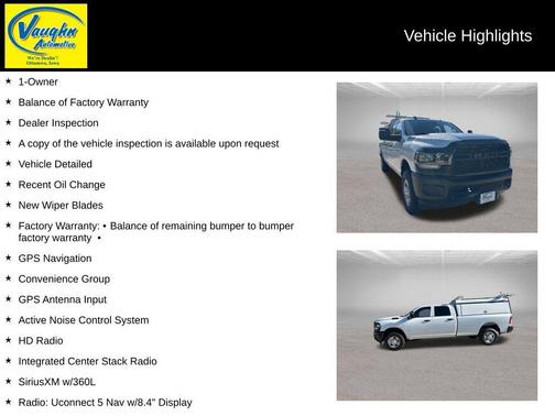 2023 RAM 3500 Tradesman Crew Cab 4x4 8' Box