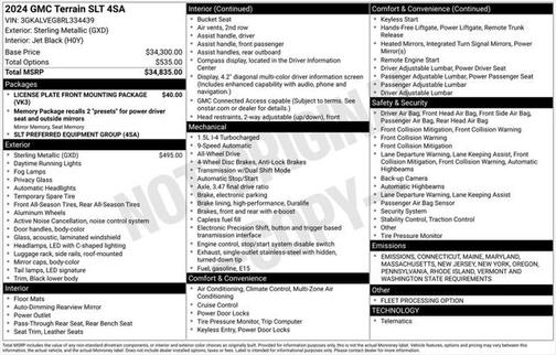 2024 GMC Terrain SLT