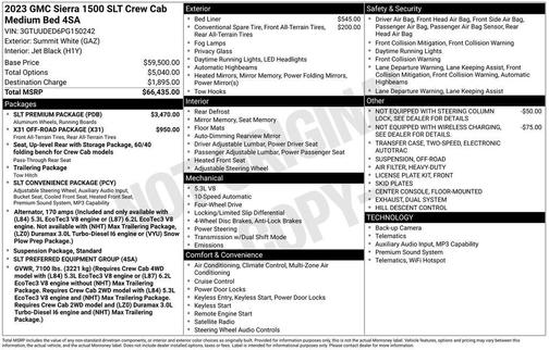 2023 GMC Sierra 1500 SLT