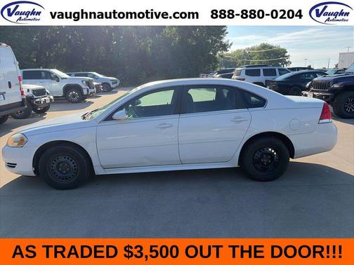 Summit White 2011 Chevrolet Impala Fleet