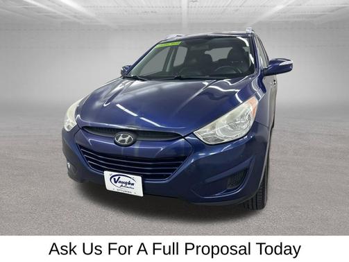 Iris Blue 2012 Hyundai TUCSON GLS