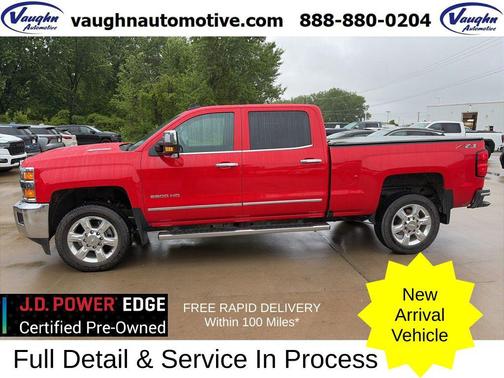 Red 2019 Chevrolet Silverado 2500 LTZ