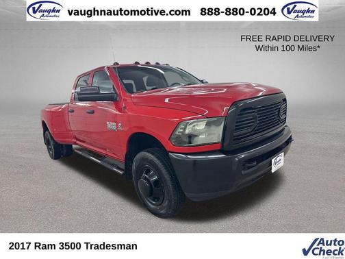 2017 RAM 3500 Tradesman Crew Cab 4x4 8' Box