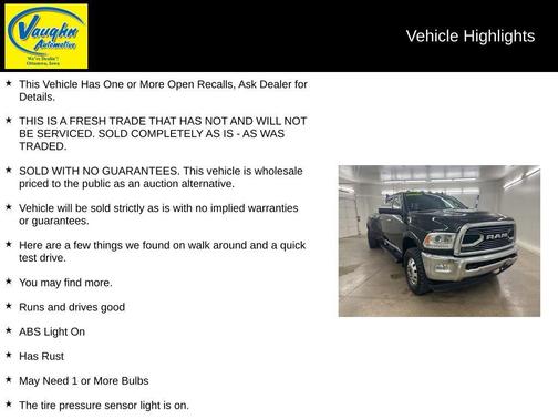 Brilliant Black Crystal Pearlcoat 2017 RAM 3500 Longhorn