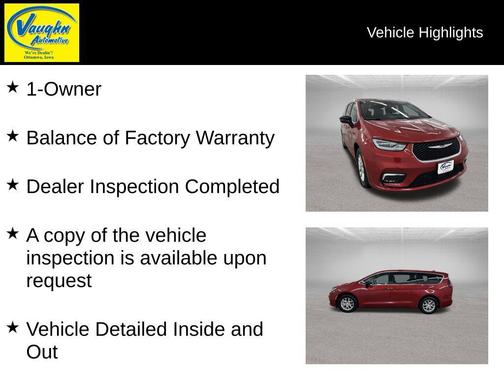 Red Hot Pearlcoat 2025 Chrysler Pacifica L