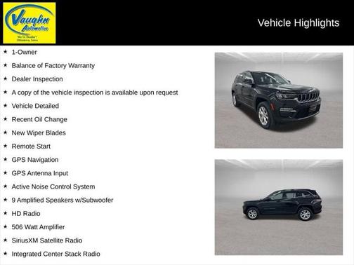2022 Jeep Grand Cherokee Limited X