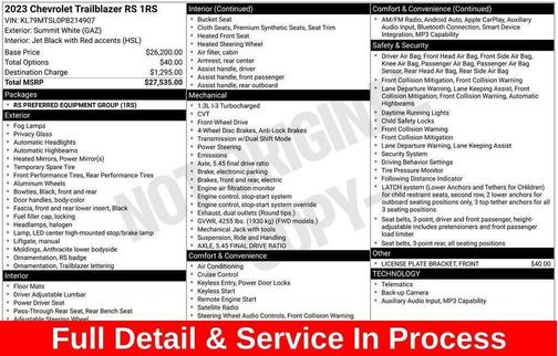 2023 Chevrolet Trailblazer RS