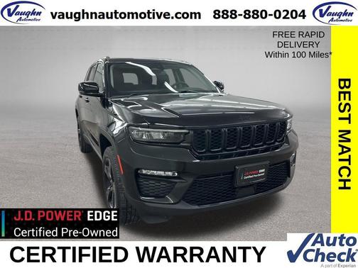 Diamond Black Crystal Pearlcoat 2023 Jeep Grand Cherokee Limited