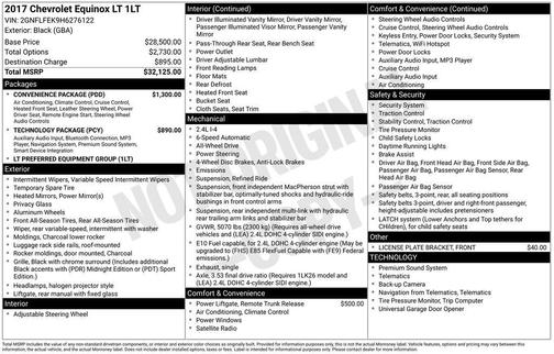 2017 Chevrolet Equinox 1LT