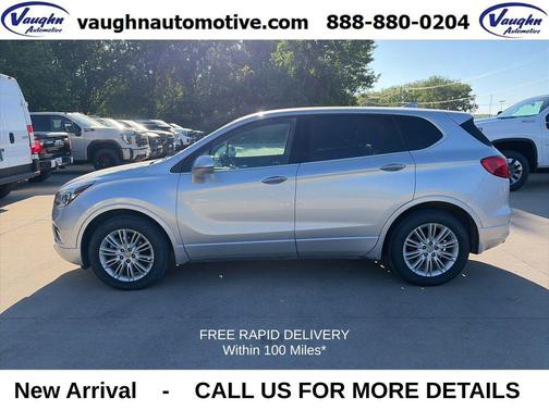 Galaxy Silver Metallic 2017 Buick Envision Preferred