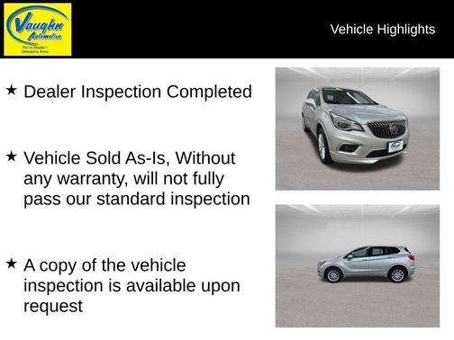 Galaxy Silver Metallic 2017 Buick Envision Preferred