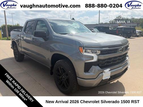 Sterling Gray Metallic 2026 Chevrolet Silverado 1500 RST