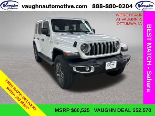2025 Jeep Wrangler 4-Door Sahara 4x4