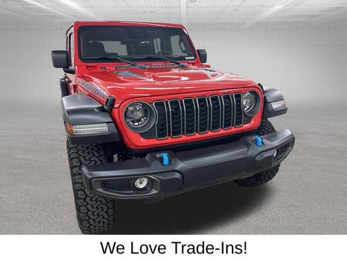 Firecracker Red Clearcoat 2025 Jeep Wrangler 4xe Rubicon