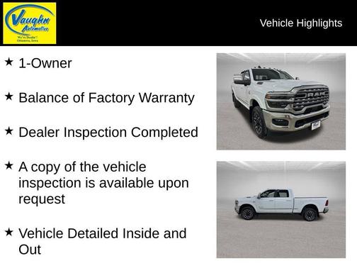 2025 RAM 2500 Limited Crew Cab 4x4 6'4' Box