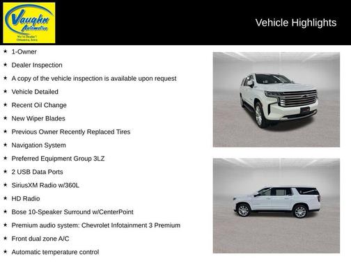 2021 Chevrolet Suburban 4WD High Country