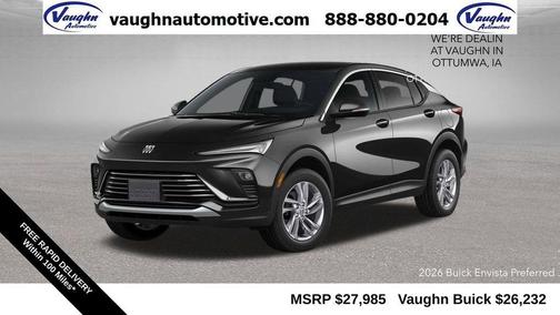 Ebony Twilight Metallic 2026 Buick Envista Preferred FWD