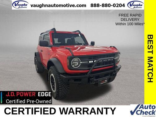 Race Red 2023 Ford Bronco Black Diamond