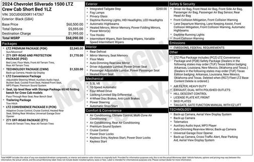 2024 Chevrolet Silverado 1500 LTZ