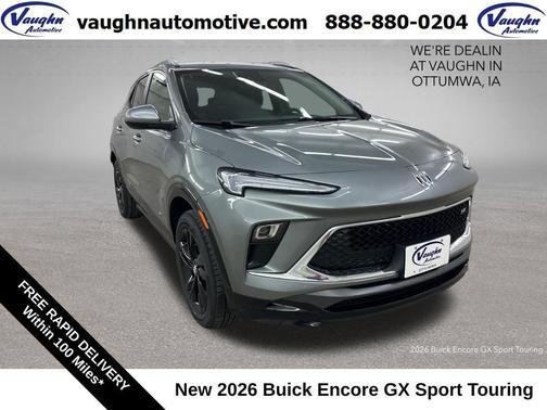 Moonstone Gray Metallic 2026 Buick Encore GX Sport Touring