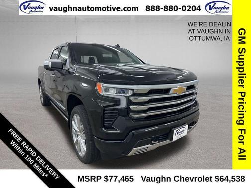 Black 2026 Chevrolet Silverado 1500 High Country
