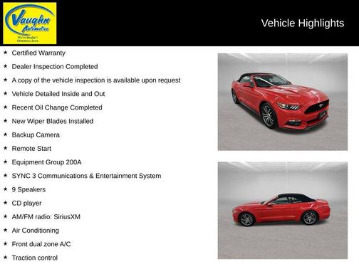 Race Red 2017 Ford Mustang EcoBoost Premium