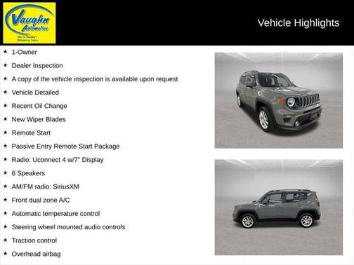 2020 Jeep Renegade Latitude