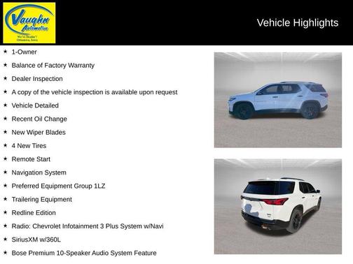 2022 Chevrolet Traverse Premier