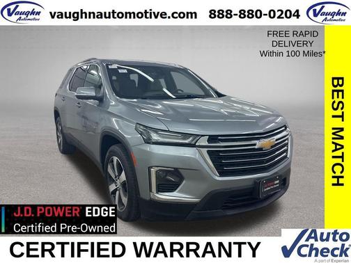 Sterling Gray Metallic 2023 Chevrolet Traverse LT Leather