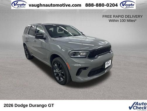 Destroyer Gray Clearcoat 2026 Dodge Durango GT