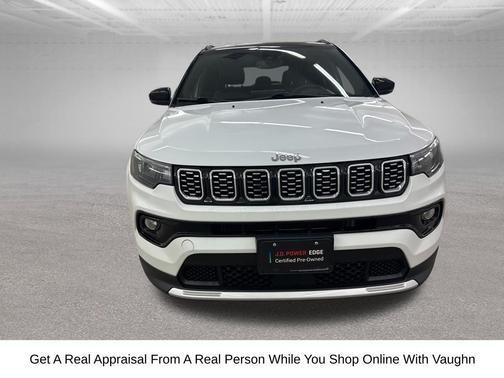 Bright White Clearcoat 2025 Jeep Compass Limited