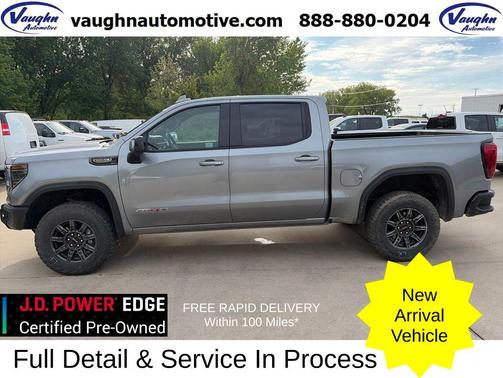 Sterling Metallic 2024 GMC Sierra 1500 AT4X