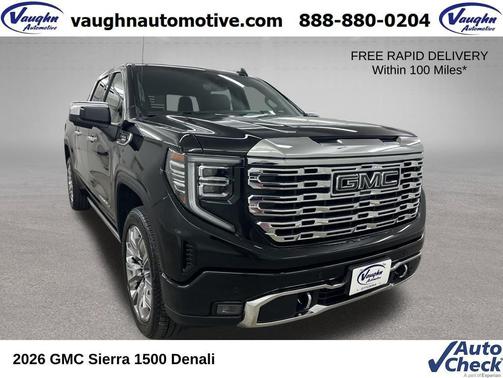 Onyx Black 2026 GMC Sierra 1500 Denali