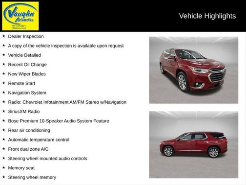 2019 Chevrolet Traverse Premier