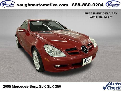 Mars Red 2005 Mercedes-Benz SLK-Class SLK350 Roadster