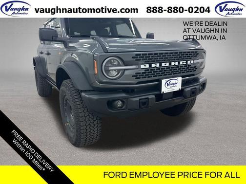 Carbonized Gray Metallic 2025 Ford Bronco Badlands