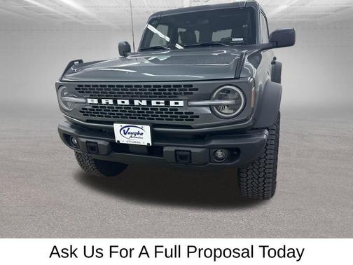 Carbonized Gray Metallic 2025 Ford Bronco Badlands