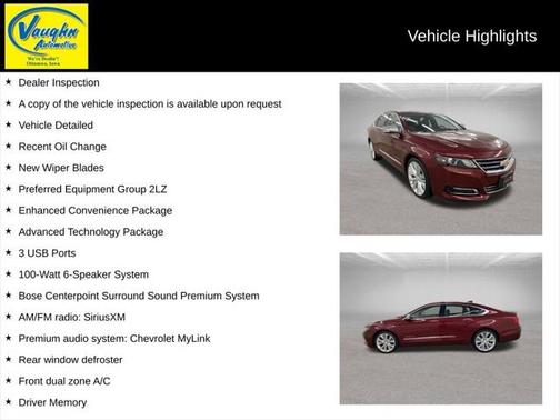 2017 Chevrolet Impala Premier 2LZ