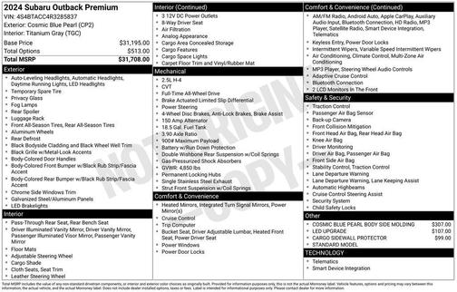 2024 Subaru Outback Premium