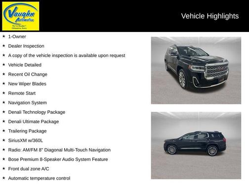 2022 GMC Acadia Denali