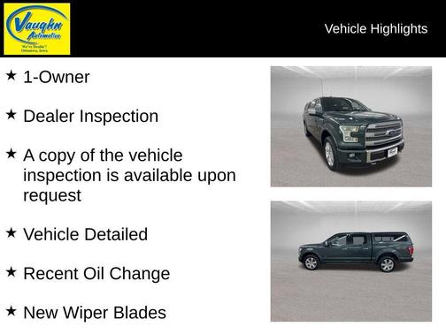 2015 Ford F-150 Platinum