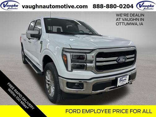 Oxford White 2025 Ford F-150 Lariat