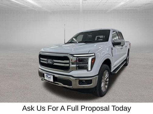 Oxford White 2025 Ford F-150 Lariat