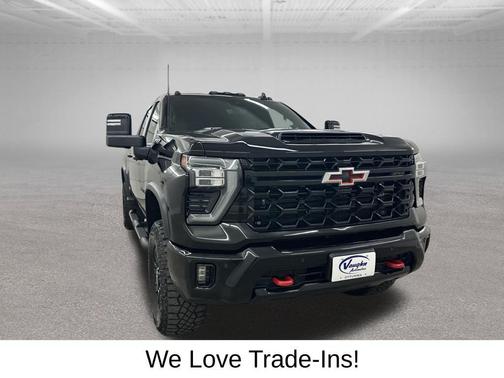Black 2025 Chevrolet Silverado 2500 4WD Crew Cab Standard Bed ZR2