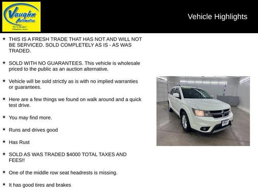 2014 Dodge Journey SXT