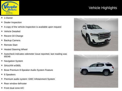 2021 GMC Acadia AWD SLT