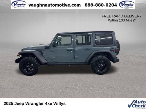Anvil Clearcoat 2025 Jeep Wrangler 4xe Willys