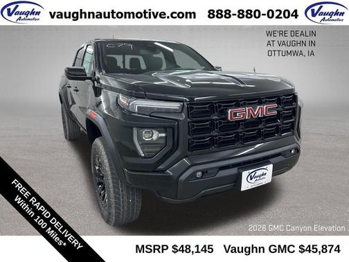 2026 GMC Canyon Elevation