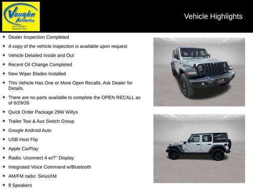 Silver Zynith Clearcoat 2023 Jeep Wrangler 4xe Willys