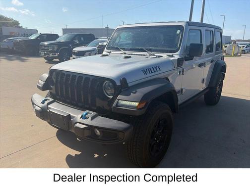 Silver Zynith Clearcoat 2023 Jeep Wrangler 4xe Willys